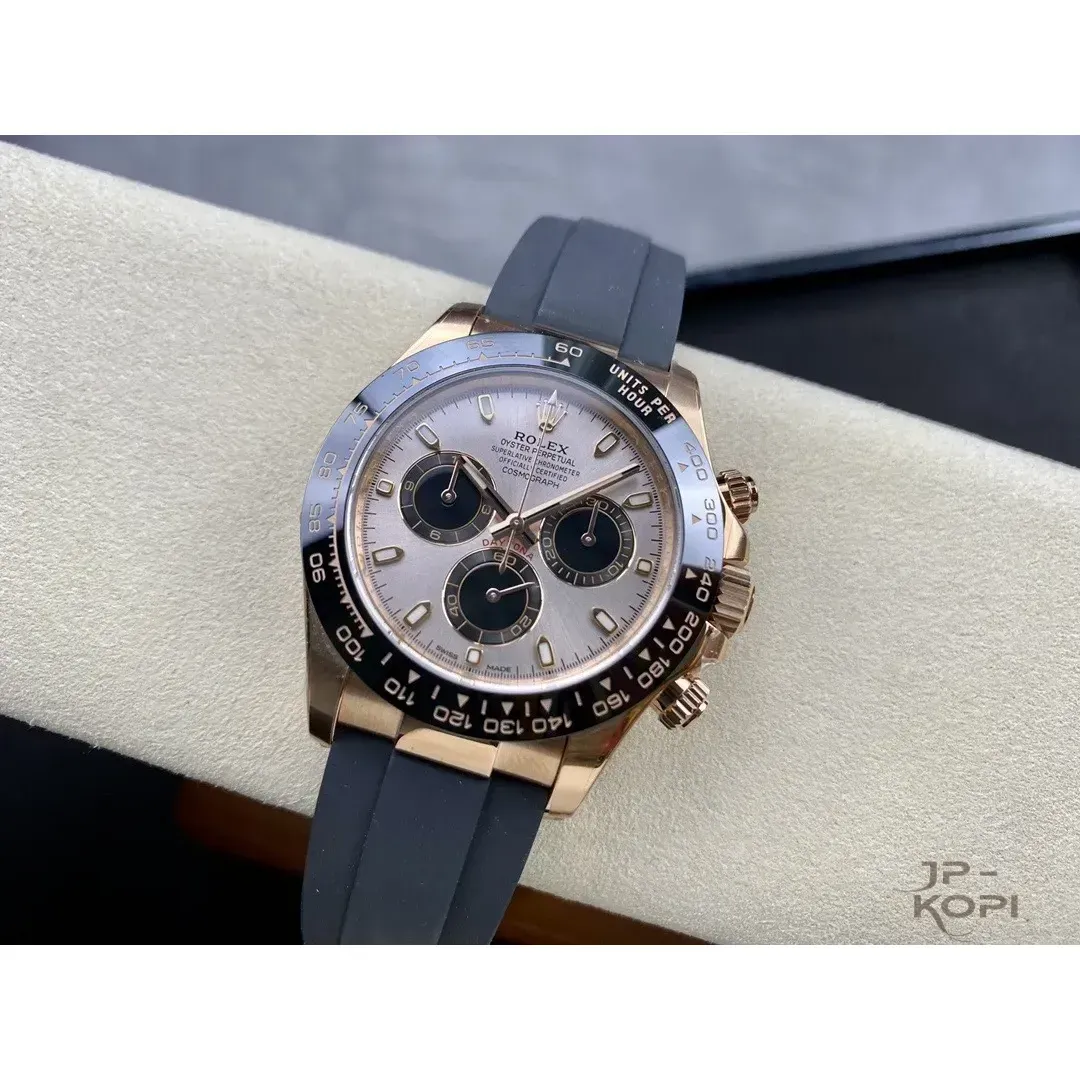 ロレックス デイトナ 116515LN-0059|サンダスト/ブラック 40mm ラバー【CLEAN工場製 高品質コピー腕時計】 - 画像 (10)