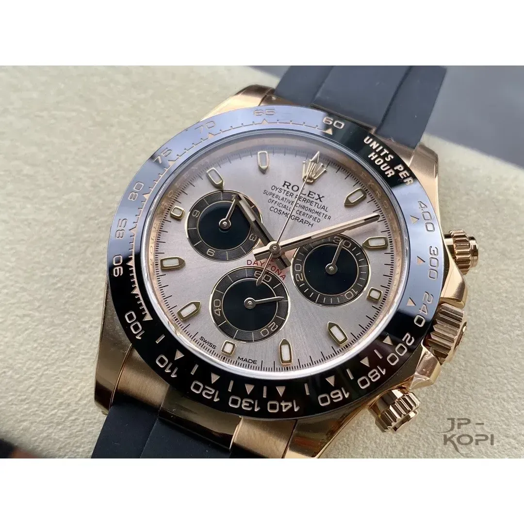 ロレックス デイトナ 116515LN-0059|サンダスト/ブラック 40mm ラバー【CLEAN工場製 高品質コピー腕時計】 - 画像 (3)