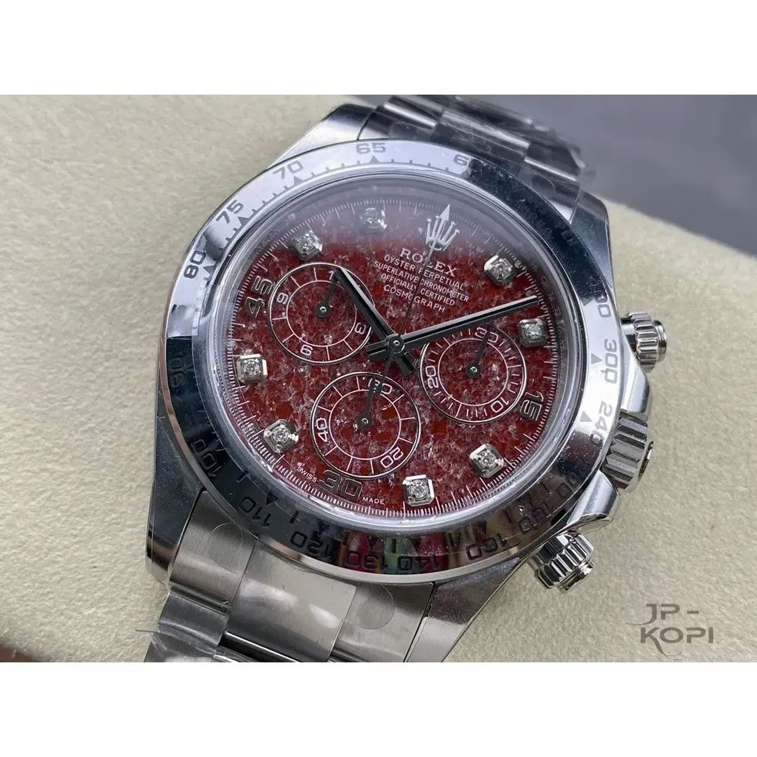 ロレックス デイトナ 116509G|ルベライト ダイアル 40mm ホワイトゴールド【CLEAN工場製 高品質腕時計】 - 画像 (4)