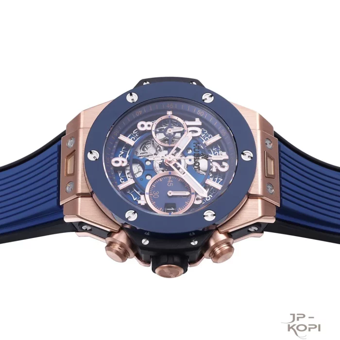 ウブロ ビッグ・バン ウニコ 441.OL.5181.RX｜キングゴールド×ブルーセラミック 42MM【BBF製】 - 画像 (8)