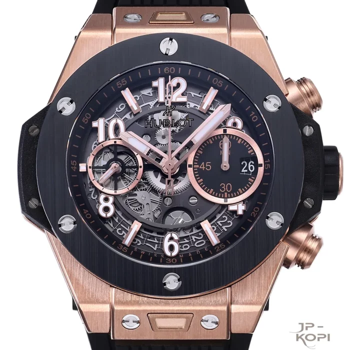ウブロ ビッグ・バン ウニコ 421.OM.1180.RX｜キングゴールド×セラミック 42MM【BBF製】 - 画像 (2)