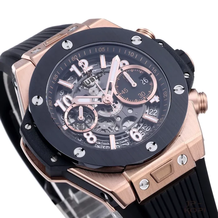 ウブロ ビッグ・バン ウニコ 421.OM.1180.RX｜キングゴールド×セラミック 42MM【BBF製】 - 画像 (5)