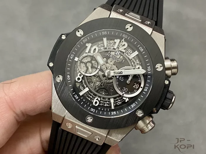 ウブロ ビッグ・バン ウニコ 441.NM.1171.RX｜チタン×セラミック 42MM スケルトン【BBF製】 - 画像 (3)