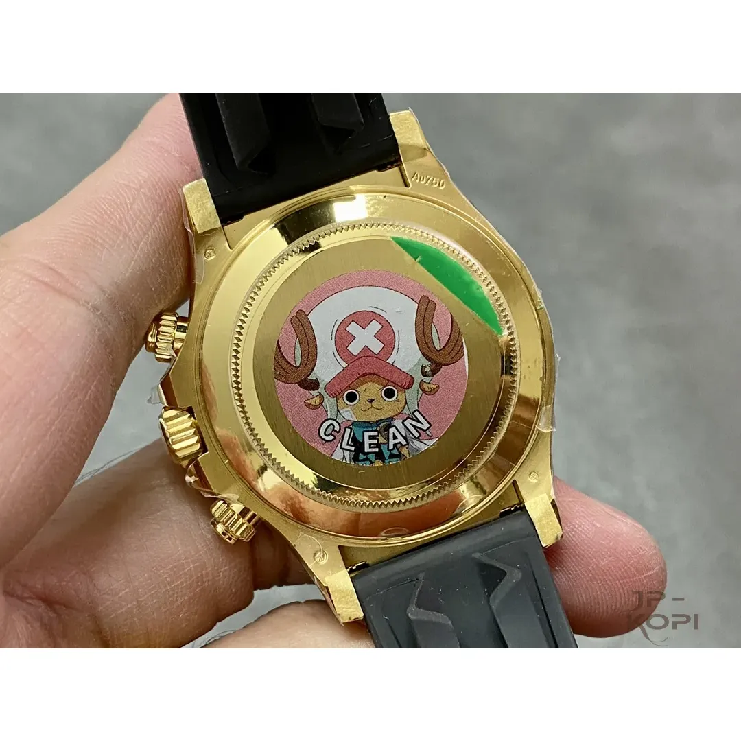 ロレックス デイトナ 116518LN シャンパン|40mm クロノグラフ ラバーベルト【CLEAN工場製 高品質コピー腕時計】 - 画像 (8)