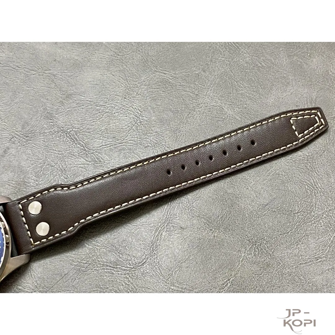 IWC ビッグ・パイロット・ウォッチ プティフランス IW500916|ブルー文字盤 46mm【ZF工場製 高品質コピー腕時計】 - 画像 (10)