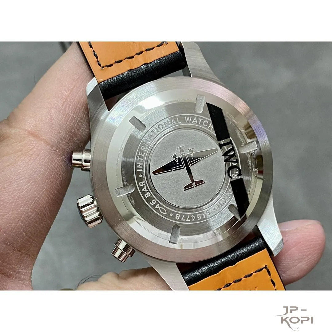 IWC パイロットウォッチ クロノグラフ IW377709|ブラック文字盤 43mm【ZF工場製 高品質コピー腕時計】 - 画像 (8)
