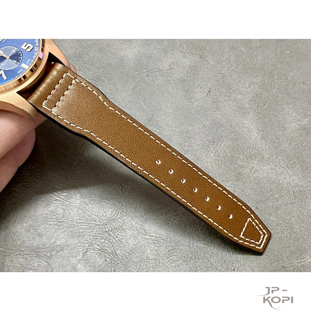 IWC 世界限定モデル パイロット・ウォッチ・クロノグラフ “プティ・プランス” IW377721|ブルー文字盤 43mm【ZF工場製 高品質コピー腕時計】 - 画像 (10)