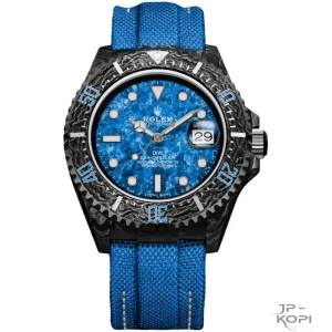 DIW × ロレックス サブマリーナー OCEAN BLUE｜カーボンファイバー × オーシャンブルーダイアル Cal.3235