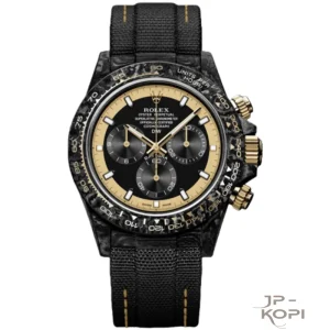 DIW × ロレックス・デイトナ Daytona Cream Invert Gold|カーボンケース × ブラックベゼル 40mm