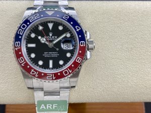 ロレックス GMTマスター II 126710BLRO-0002 40MMブルーレッド オイスターブレスレットCal.3285【ARF工場出品】