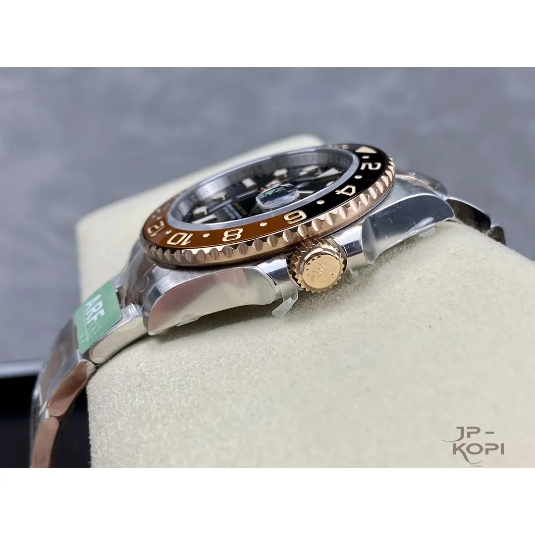 ロレックス GMTマスター II 126711CHNR|ブラック×ブラウン オイスターブレスレット 丹東Cal.3285【ARF工場出品】 - 画像 (6)