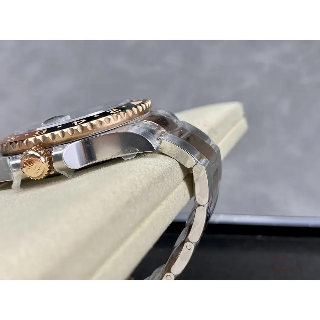 ロレックス GMTマスター II 126711CHNR|ブラック×ブラウン オイスターブレスレット 丹東Cal.3285【ARF工場出品】 - 画像 (7)