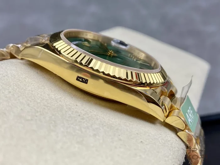 ロレックス デイデイト40MM イエローゴールド グリーンM228238-0061 CAL.3255 【ARF工場出品】 - 画像 (5)
