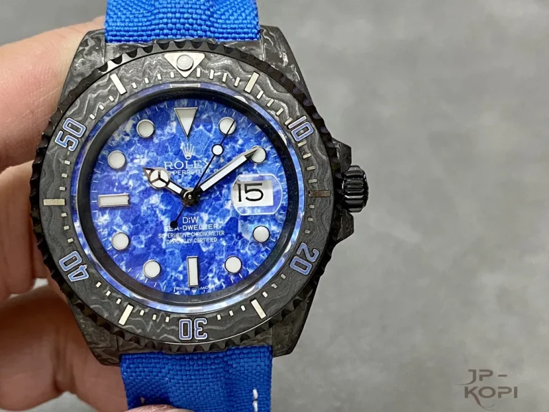 DiW × ロレックス サブマリーナー OCEAN BLUE オーシャンブルー カーボンファイバー