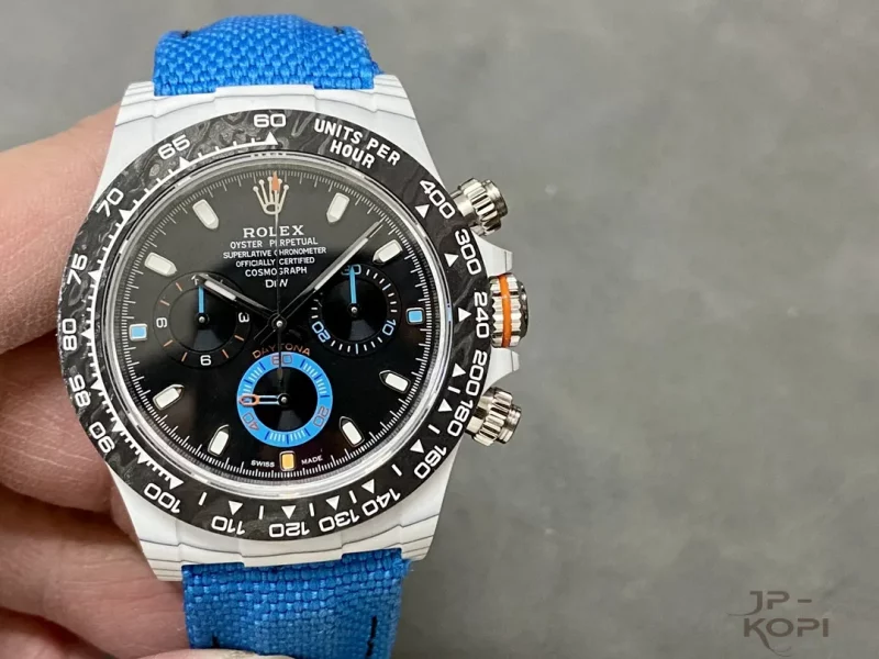 DiW × ロレックス デイトナ RACING BLUE レーシングブルー カーボンファイバー