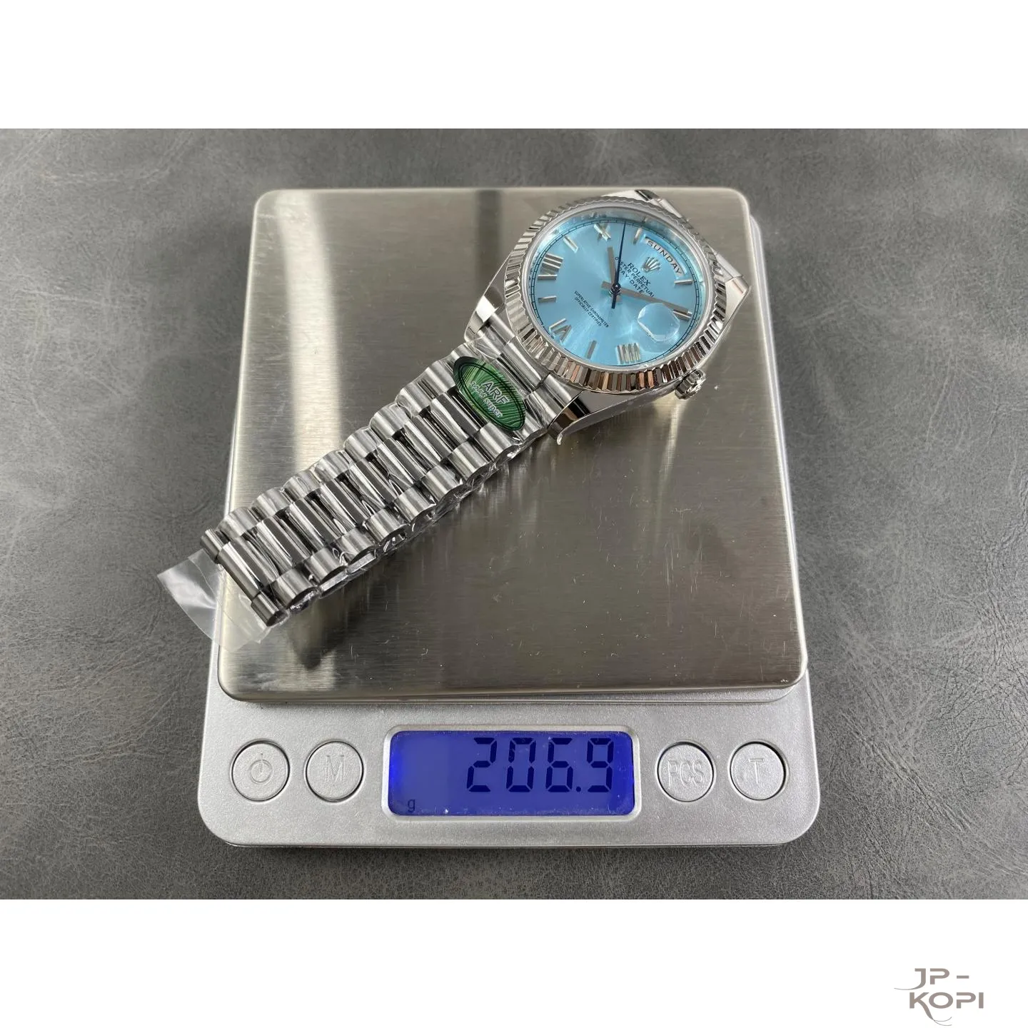 ロレックス デイデイト 40mm M228236-0012|アイスブルー 上海Cal.3255 加重版【ARF工場製 高品質コピー腕時計】 - 画像 (13)