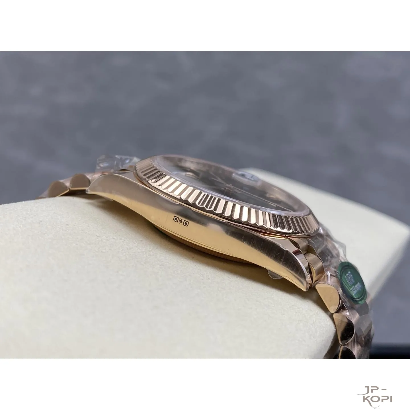 ロレックス デイデイト 40mm M228235-0025|オリーブグリーン 上海Cal.3255 加重版【ARF工場製 高品質コピー腕時計】 - 画像 (7)