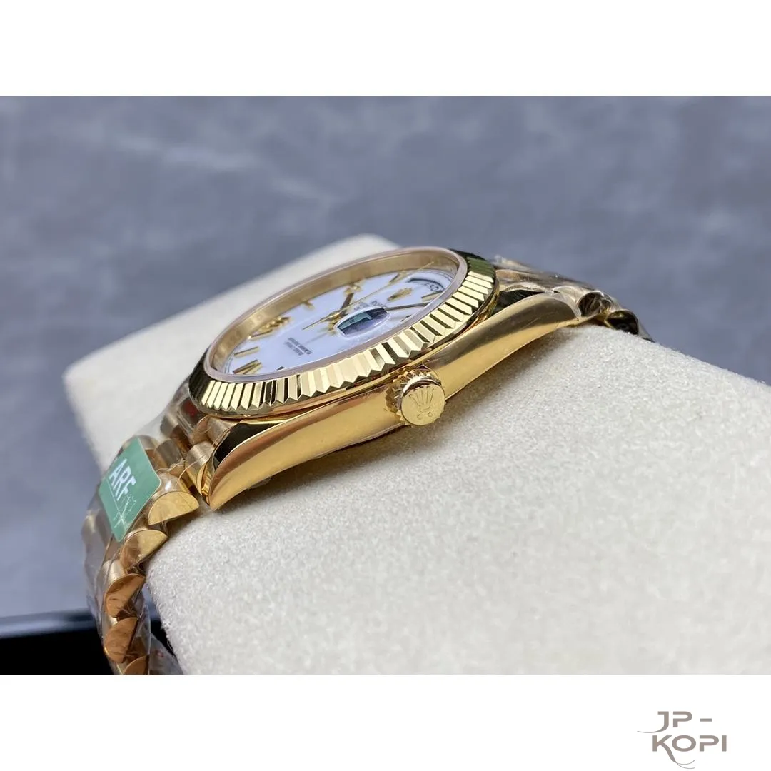 ロレックス デイデイト 40mm M228238-0042|ホワイト 上海Cal.3255 加重版【ARF工場製 高品質コピー腕時計】 - 画像 (7)