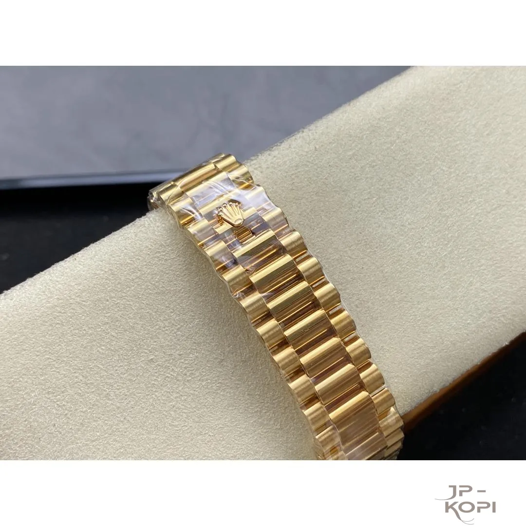 ロレックス デイデイト 40mm M228238-0006|シャンパン 上海Cal.3255 加重版【ARF工場製 高品質コピー腕時計】 - 画像 (9)