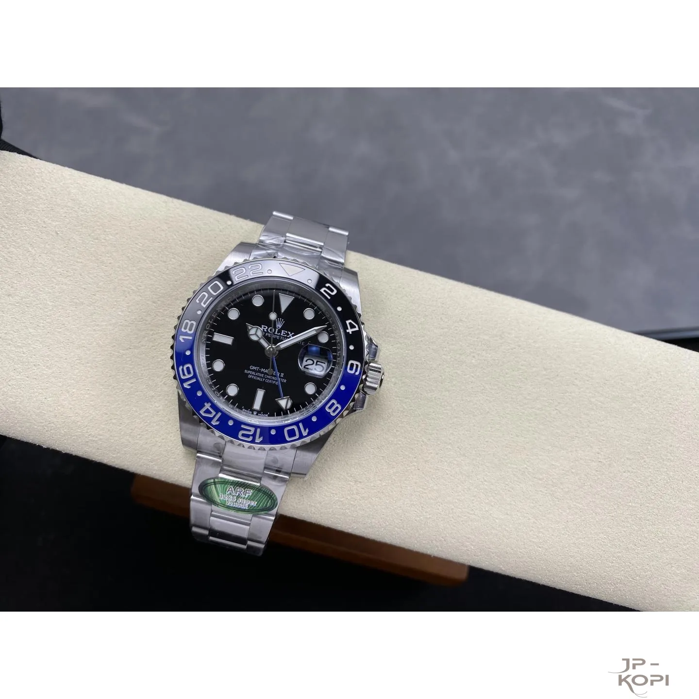 ロレックス GMTマスター II 126710BLNR|ブルーブラック オイスターブレスレット 丹東Cal.3285 40mm【ARF工場製高品質腕時計】 - 画像 (4)