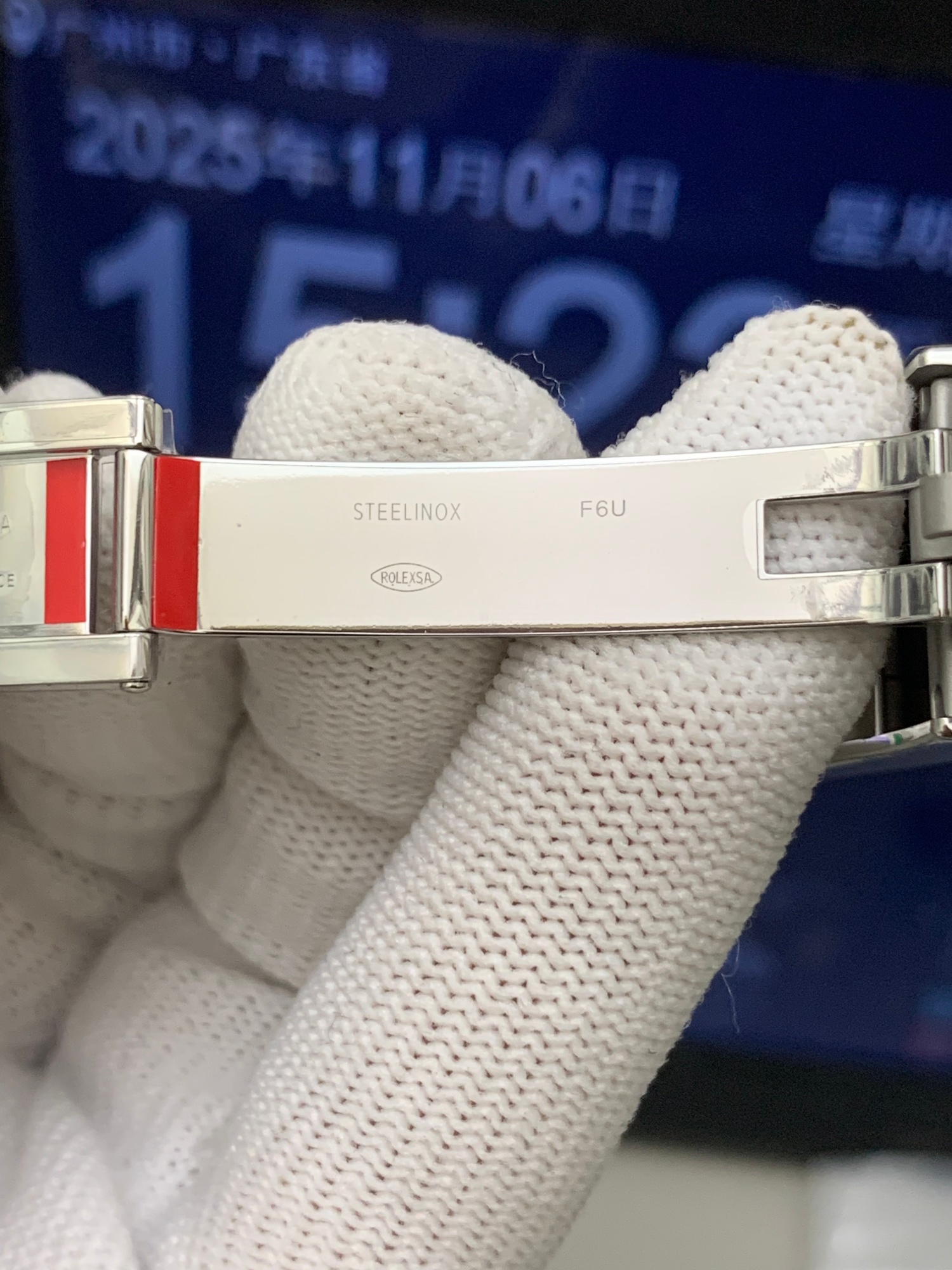 ロレックス GMTマスター II 126710BLRO|ブルーレッドベゼル ジュビリーブレスレット 丹東Cal.3285【ARF工場製 高品質腕時計】 - 画像 (9)