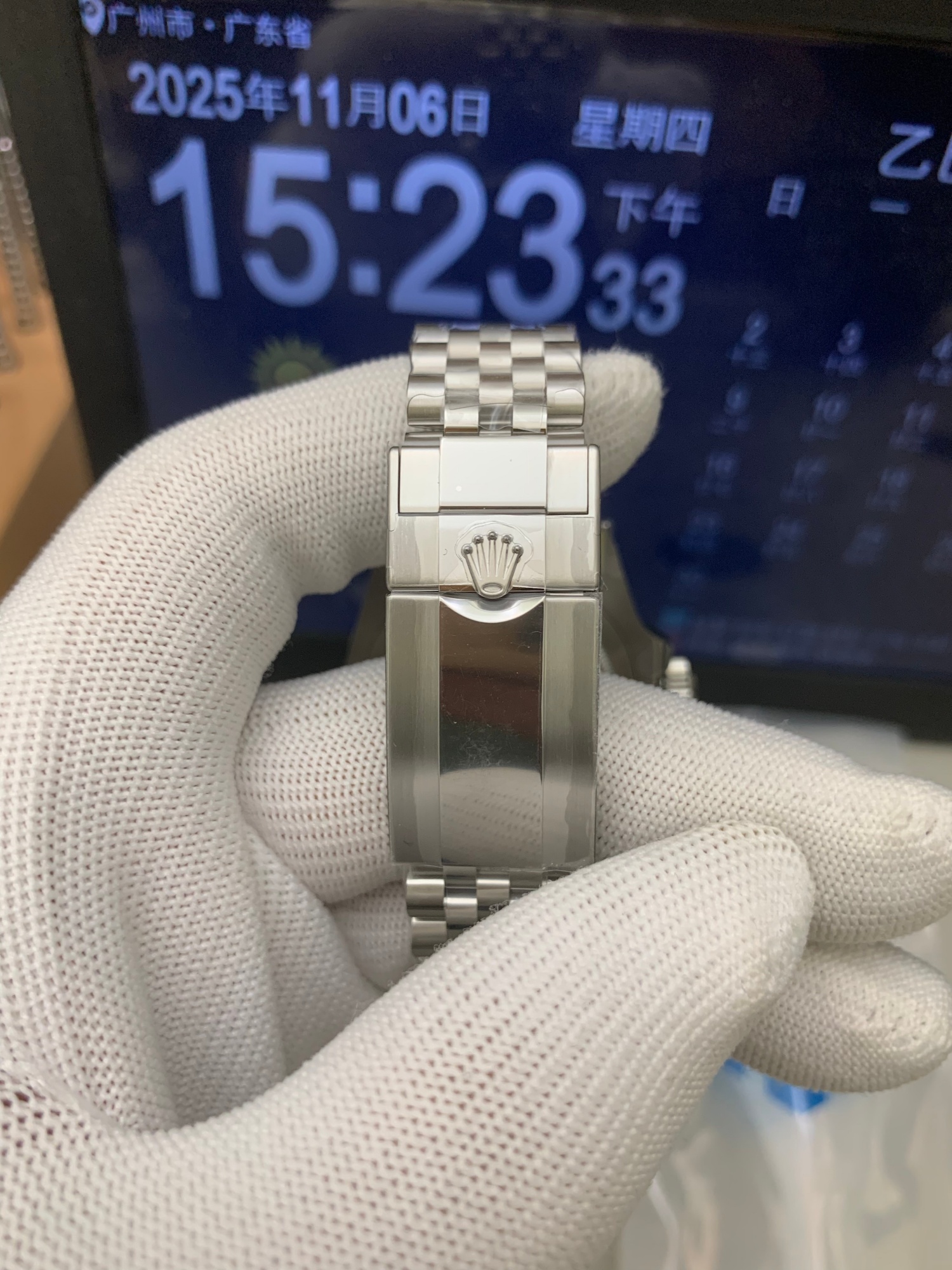 ロレックス GMTマスター II 126710BLRO|ブルーレッドベゼル ジュビリーブレスレット 丹東Cal.3285【ARF工場製 高品質腕時計】 - 画像 (10)