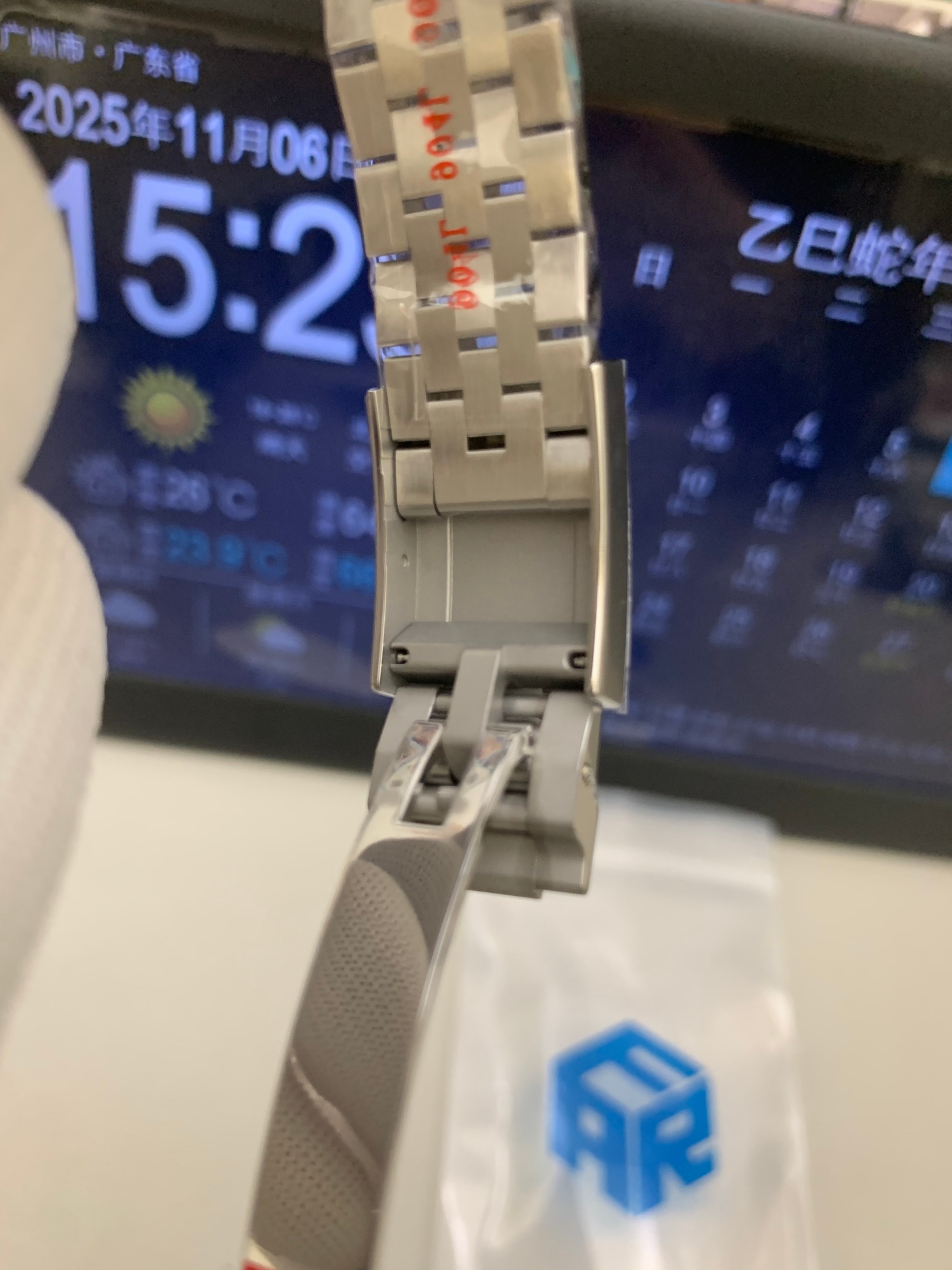 ロレックス GMTマスター II 126710BLRO|ブルーレッドベゼル ジュビリーブレスレット 丹東Cal.3285【ARF工場製 高品質腕時計】 - 画像 (11)