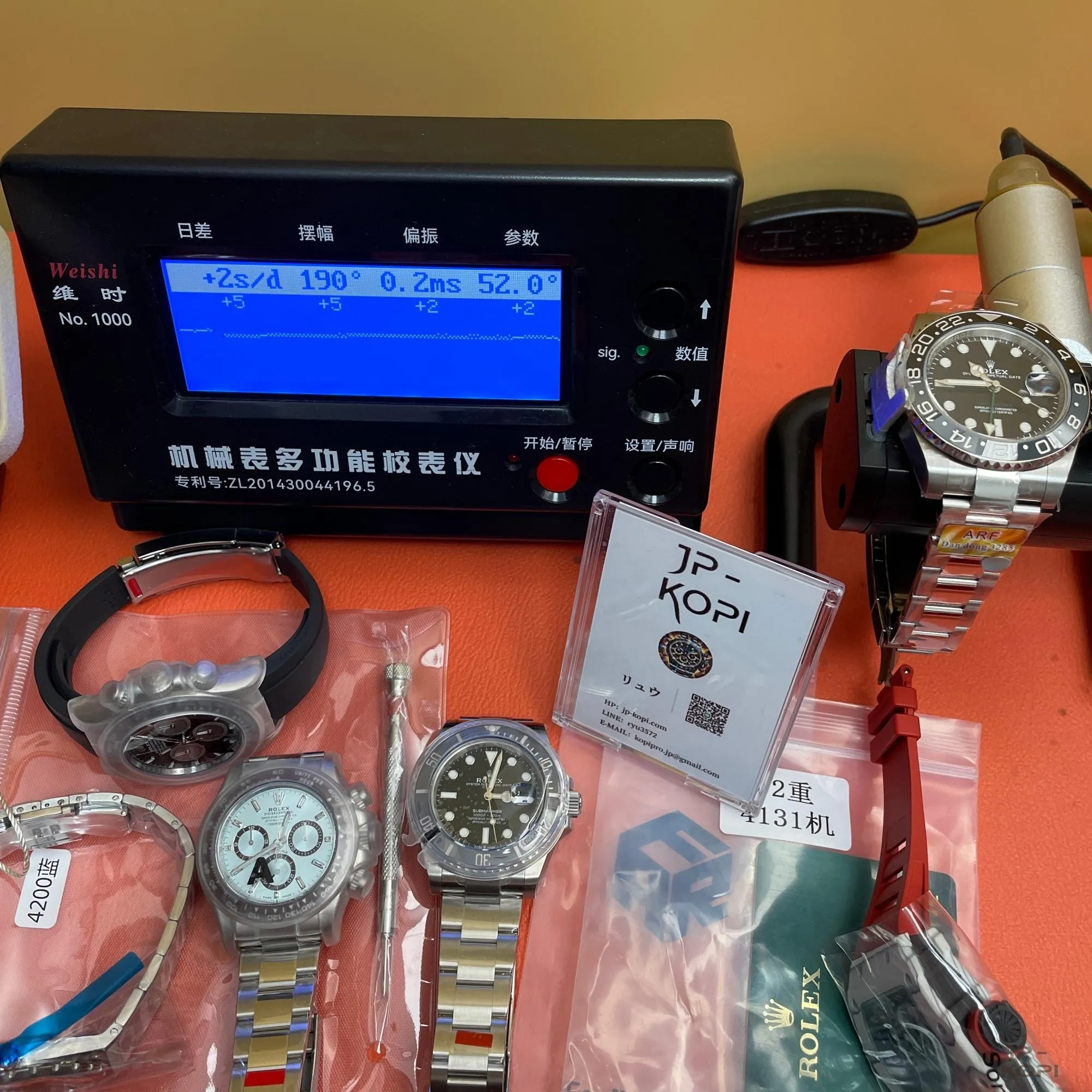 ロレックス GMTマスター II 126710GRNR-0004|ブラック×グレーベゼル 丹東CAL.3285【ARF工場製高品質腕時計】 - 画像 (18)