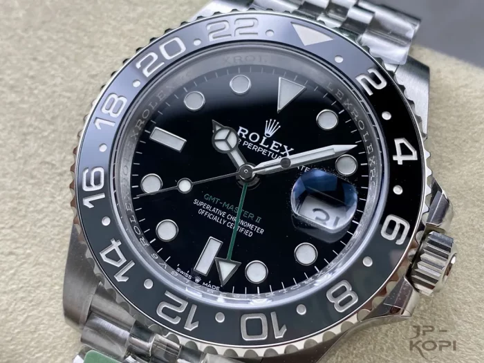 ロレックス GMTマスター II  グレー40MM ジュビリーブレスレット126710GRNR CAL.3285【ARF工場出品】 - 画像 (3)