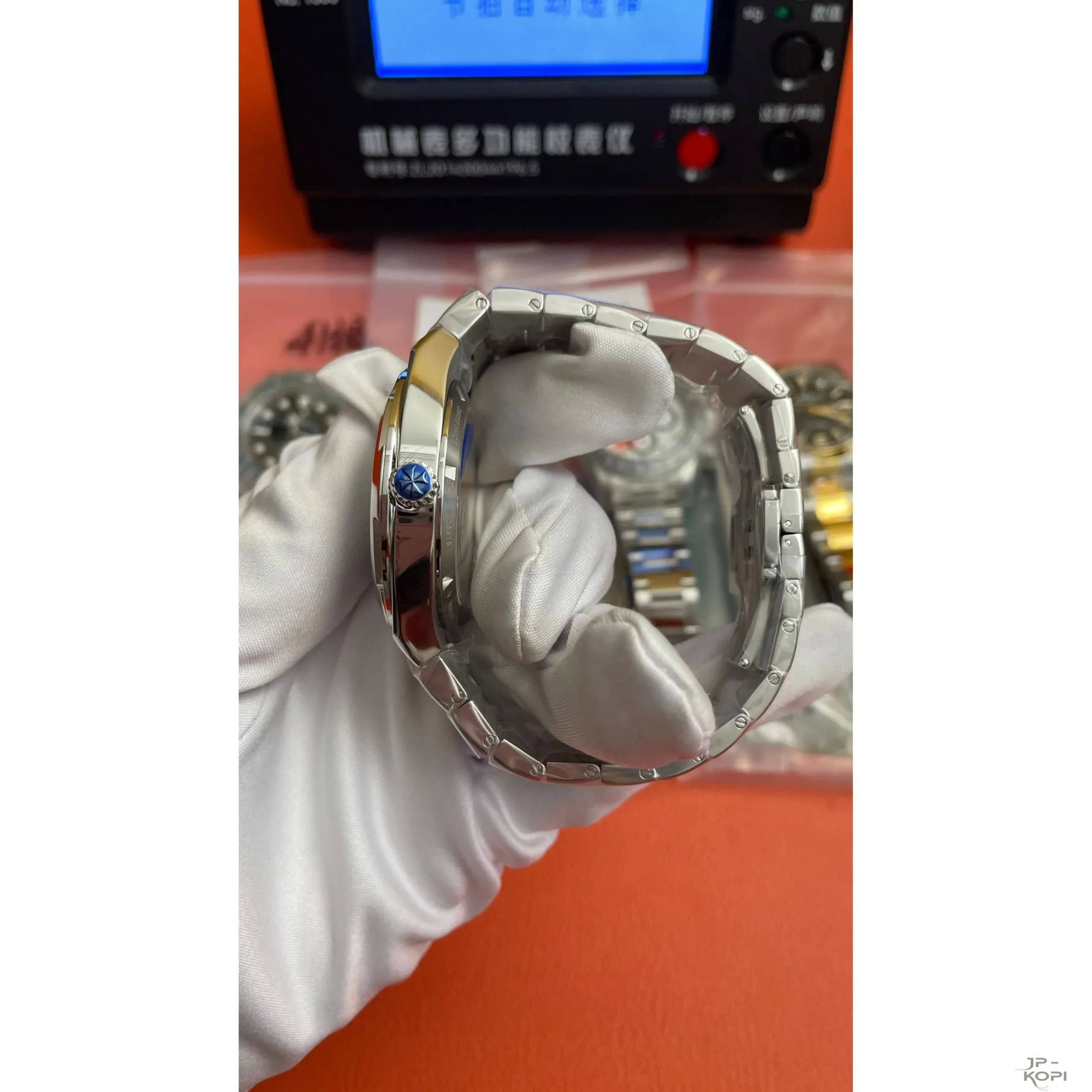 ヴァシュロン・コンスタンタン オーヴァーシーズ 4500V/110A-B483|ブラックダイアル ステンレス 41mm【PPF工場製 高品質コピー腕時計】 - 画像 (6)