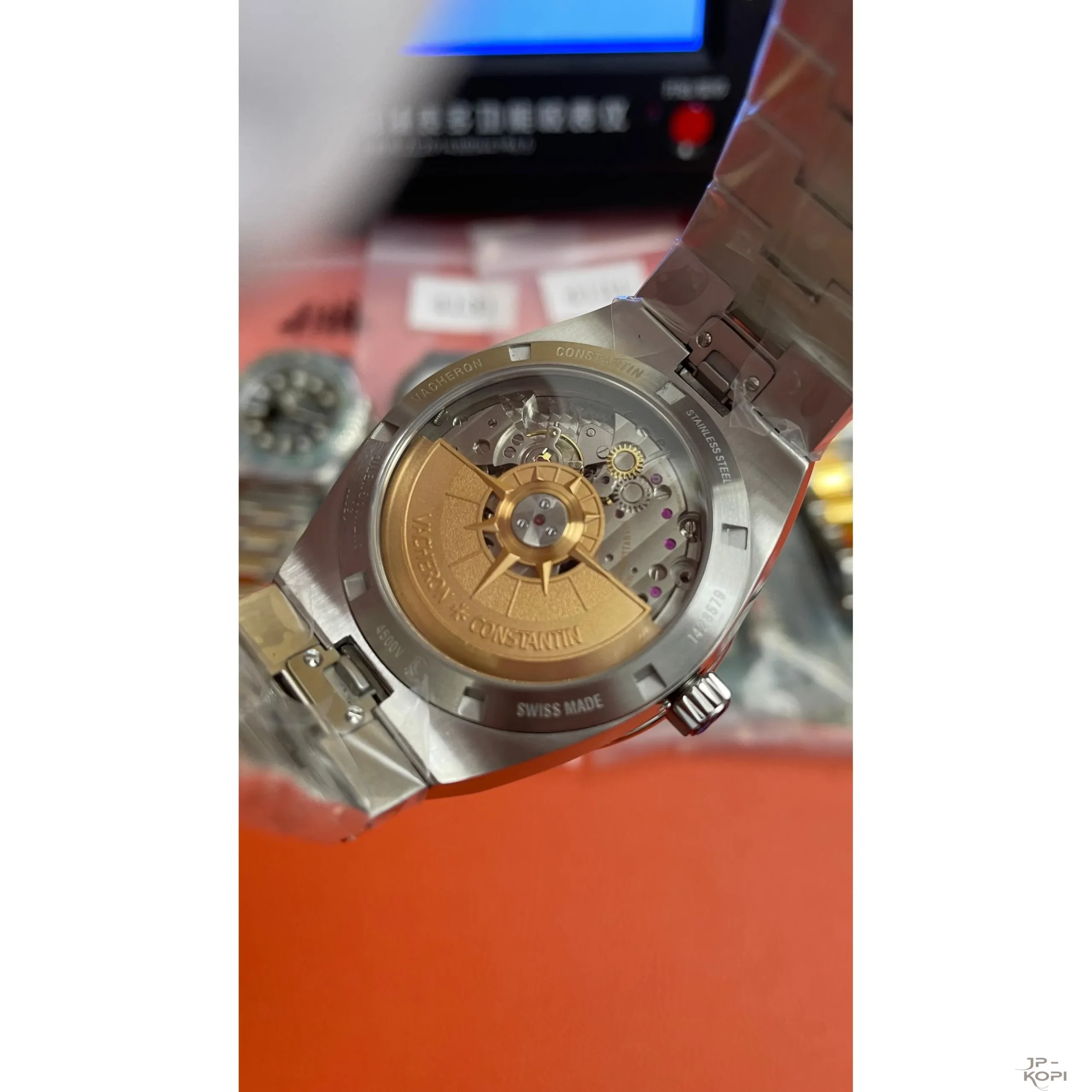 ヴァシュロン・コンスタンタン オーヴァーシーズ 4500V/110A-B483|ブラックダイアル ステンレス 41mm【PPF工場製 高品質コピー腕時計】 - 画像 (11)