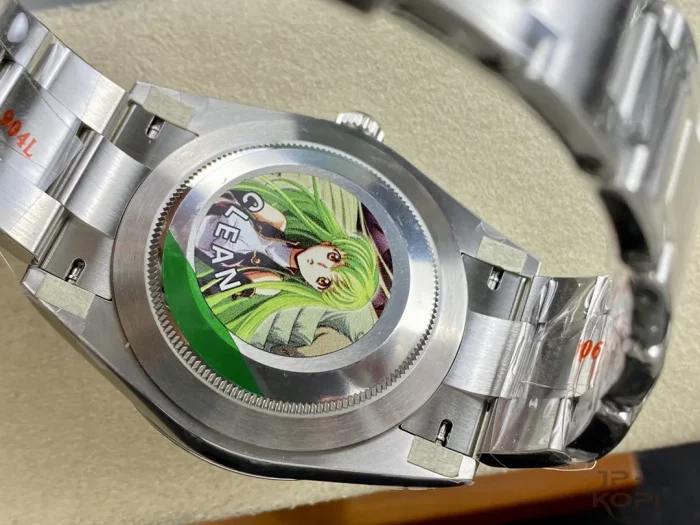 ロレックス オイスターパーペチュアル 124300 レッド 41MM【CLEAN工場出品】 - 画像 (8)