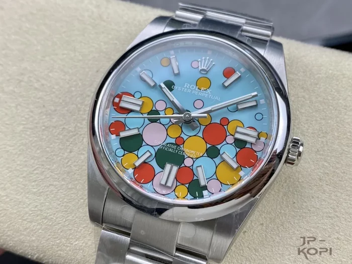 ロレックス オイスターパーペチュアル 124300 セレブレーション モチーフ 41MM【CLEAN工場出品】 - 画像 (3)