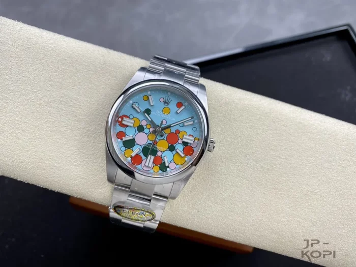 ロレックス オイスターパーペチュアル 124300 セレブレーション モチーフ 41MM【CLEAN工場出品】 - 画像 (4)