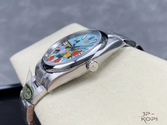 ロレックス オイスターパーペチュアル 124300 セレブレーション モチーフ 41MM【CLEAN工場出品】 - 画像 (5)