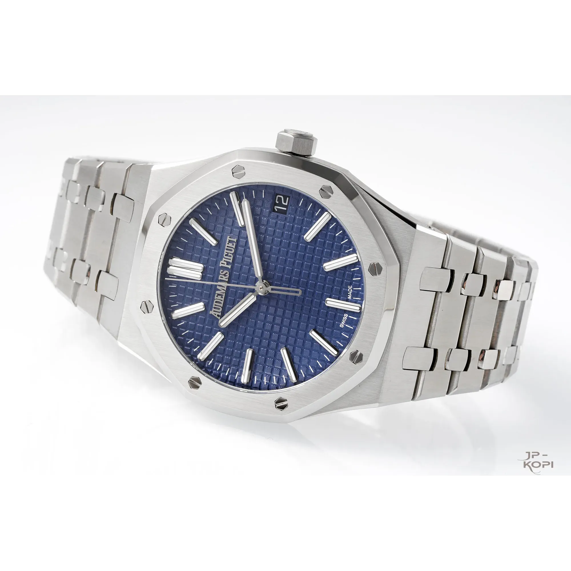 オーデマ・ピゲ オートマティック 15510ST.OO.1320ST.04|50周年記念 ブルーダイアル×丹東Cal.4302【APS製】 - 画像 (5)