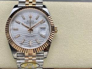 ロレックス デイトジャスト 126331 フルーテッドモチーフ ジュビリーブレスレット CAL.3235 進化版【ARF工場出品】