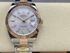 ロレックス デイトジャスト 126331 フルーテッドモチーフ オイスターブレスレット CAL.3235 進化版【ARF工場出品】