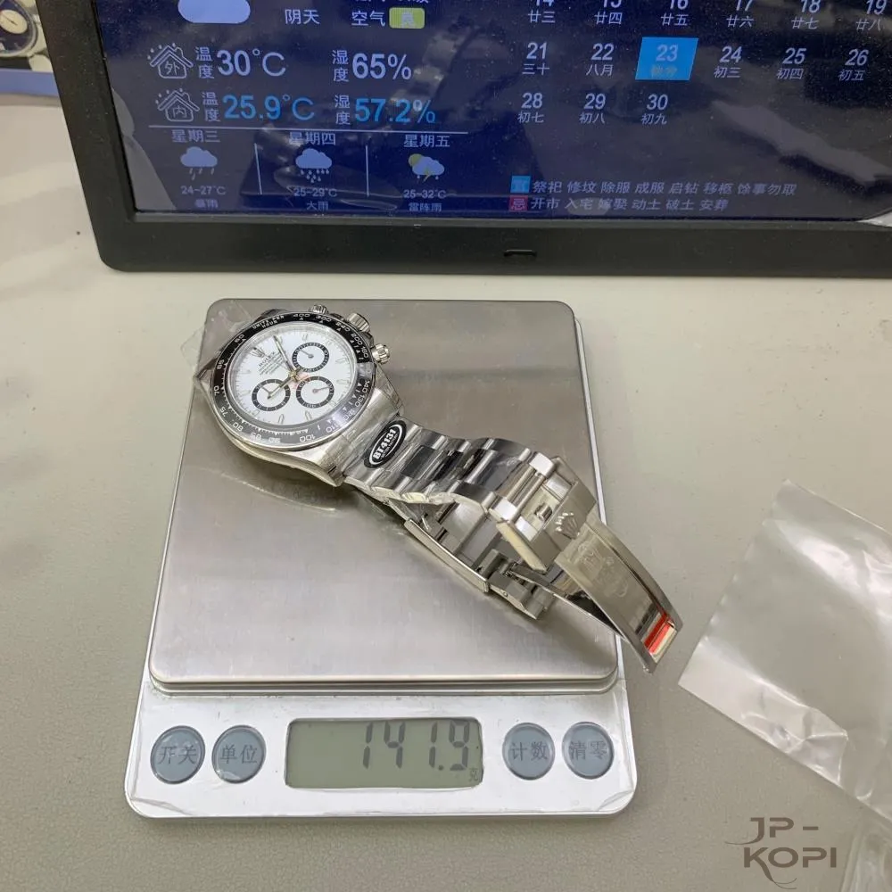 ロレックス デイトナ 126500LN-0001|ホワイト 丹東Cal.4131【BETTER工場製】 - 画像 (14)