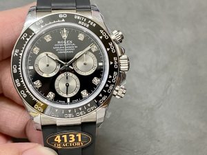 ロレックス デイトナ 126519LN-0004 8Pダイヤ Cal.4131 加重版【QF工場出品】