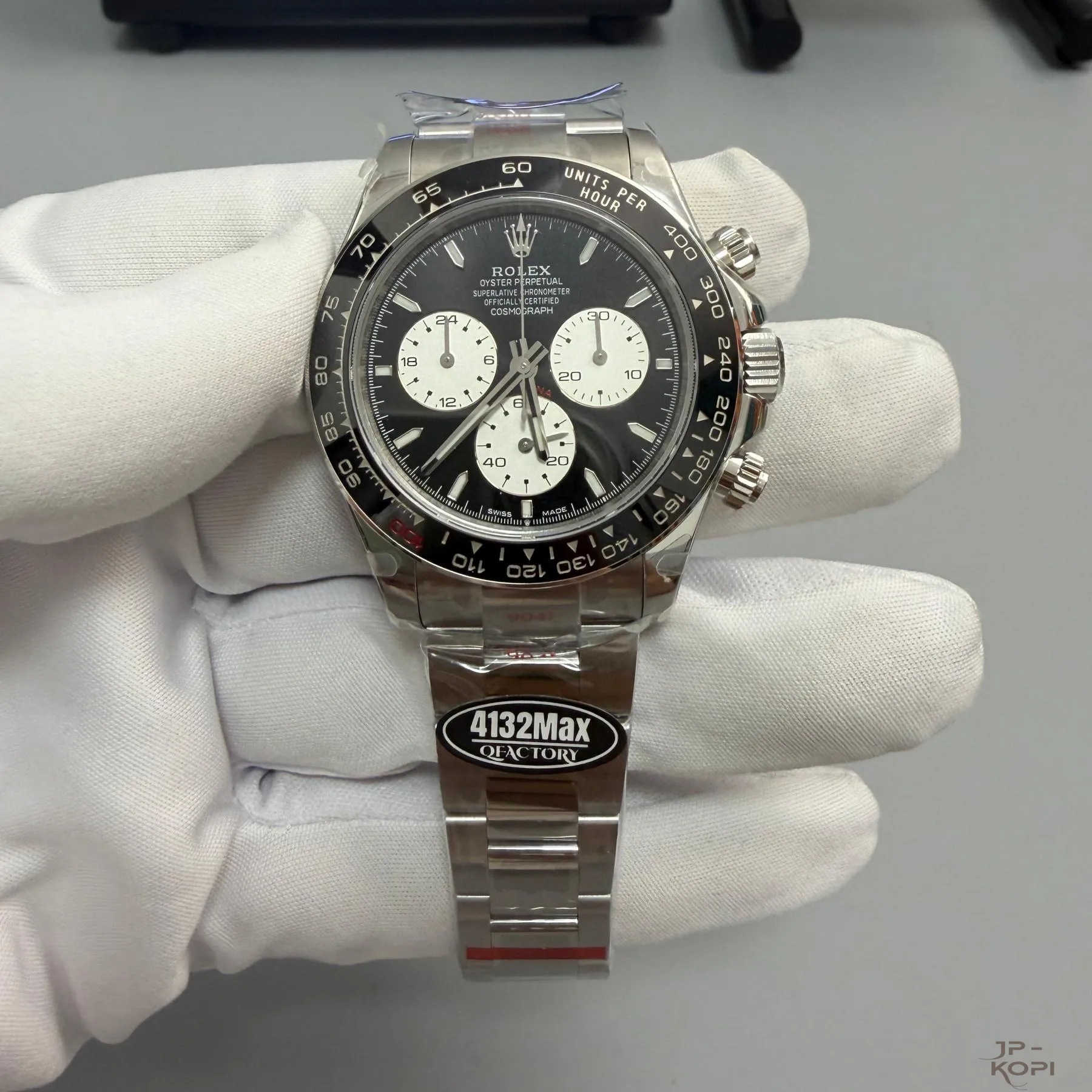 ロレックス デイトナ ル・マン100周年記念 126529LN シルバー 上海Cal.4132 【QF工場製 高品質コピー腕時計】 - 画像 (2)