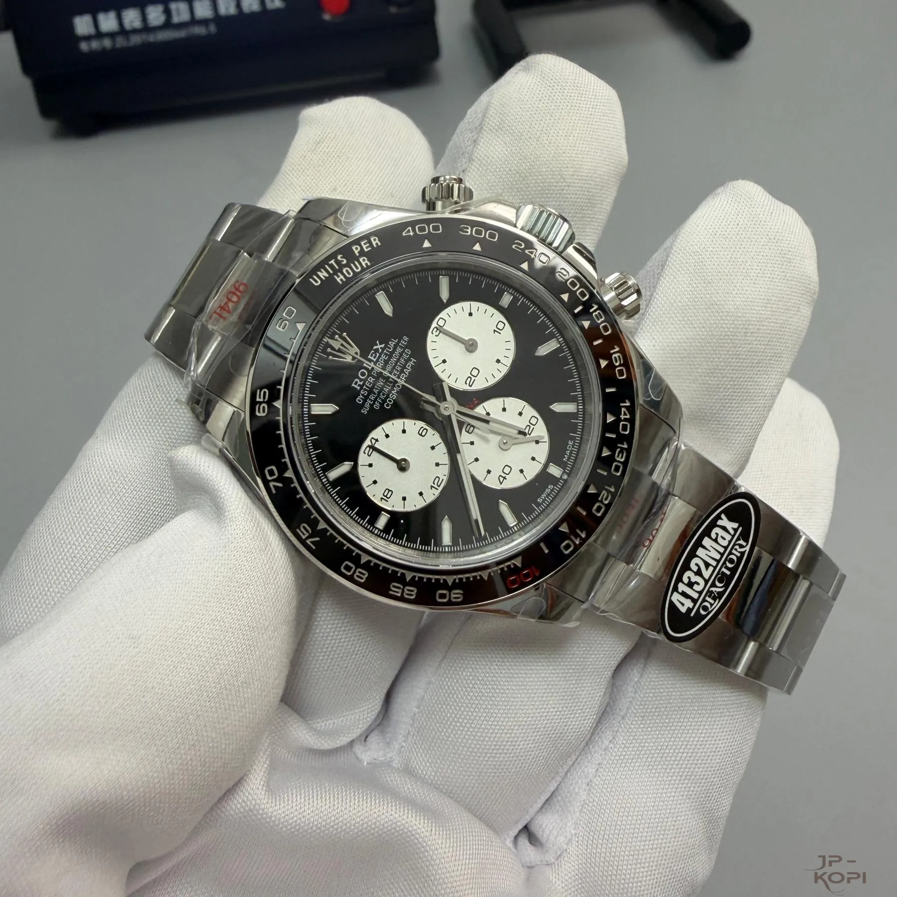 ロレックス デイトナ ル・マン100周年記念 126529LN シルバー 上海Cal.4132 【QF工場製 高品質コピー腕時計】 - 画像 (3)