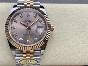 ロレックス デイトジャスト 126331G サンダスト ジュビリーブレスレット CAL.3235 進化版【ARF工場出品】