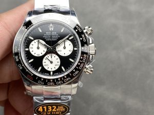ロレックス デイトナ ル・マン 126529LN ブラック×シルバー Cal.4132 加重版【QF工場出品】