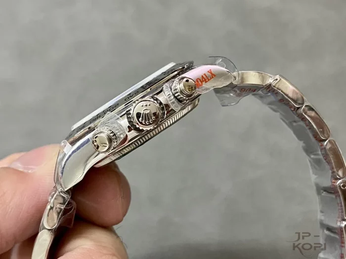 ロレックス デイトナ 126509G ブラック＆スチール Cal.4131 加重版【QF工場出品】 - 画像 (4)