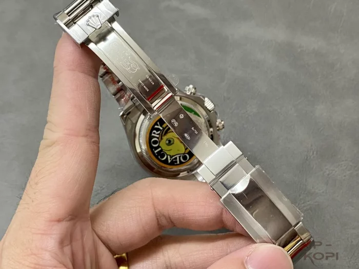 ロレックス デイトナ 126509G ブラック＆スチール Cal.4131 加重版【QF工場出品】 - 画像 (7)