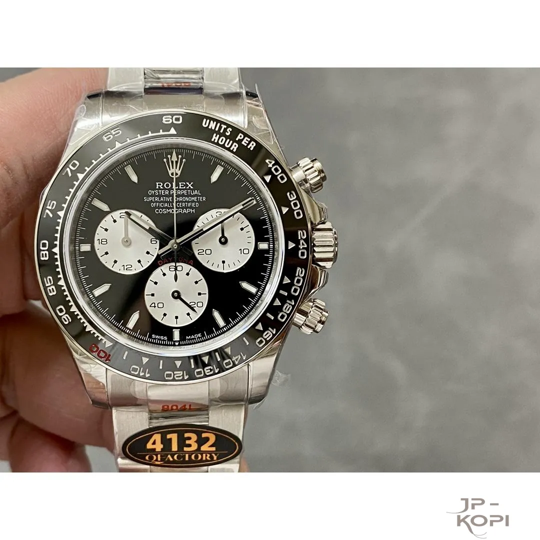 ロレックス デイトナ ル・マン 126529LN ブラック×シルバー Cal.4132【QF工場出品】