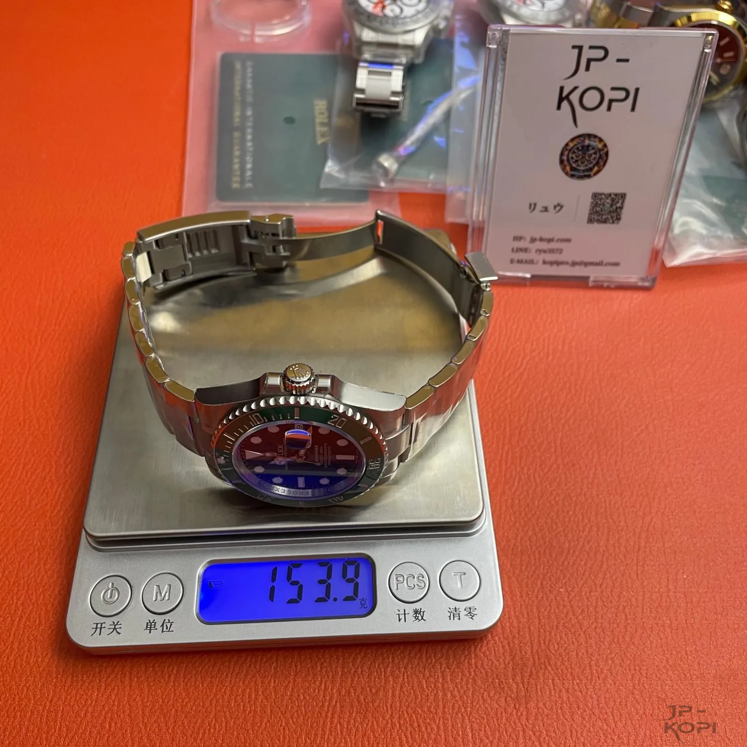 ロレックス サブマリーナーデイト 126610LV|グリーンベゼル×ブラックダイアル 41mm 丹東Cal.3235【VS工場製】 - 画像 (12)