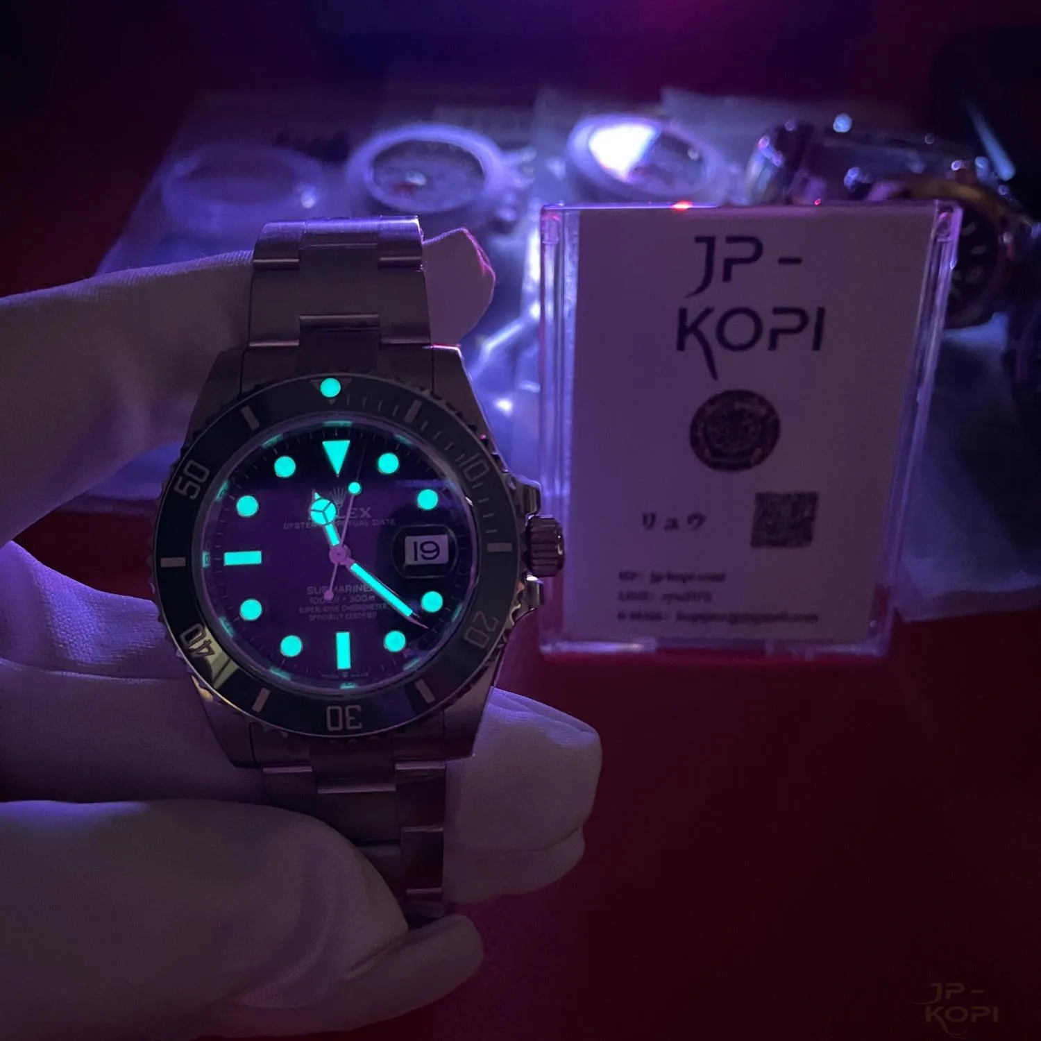 ロレックス サブマリーナーデイト 126610LV|グリーンベゼル×ブラックダイアル 41mm 丹東Cal.3235【VS工場製】 - 画像 (13)