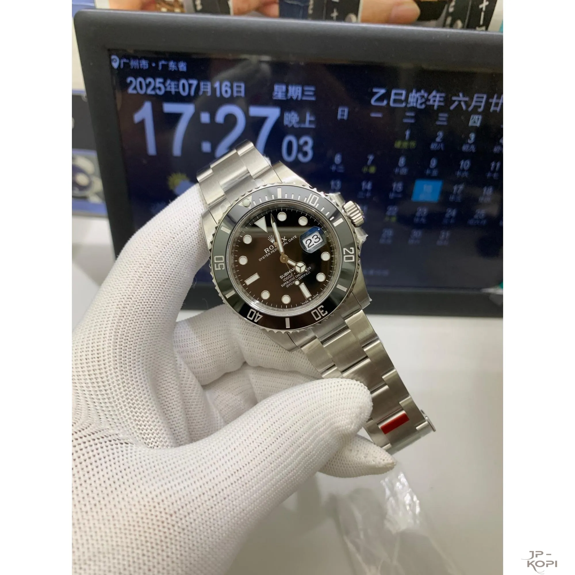 ロレックス サブマリーナーデイト 126610LN ブラック 41mm 丹東Cal.3235【VS工場出品】 - 画像 (6)